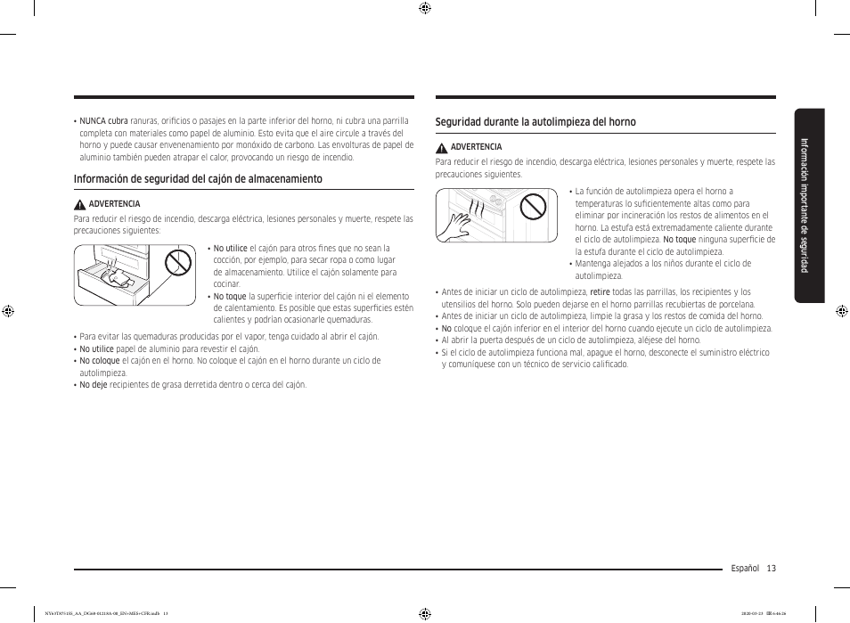 Samsung 30 Inch Slide-in Dual Fuel Smart Range Owner Manual User Manual | Page 81 / 204