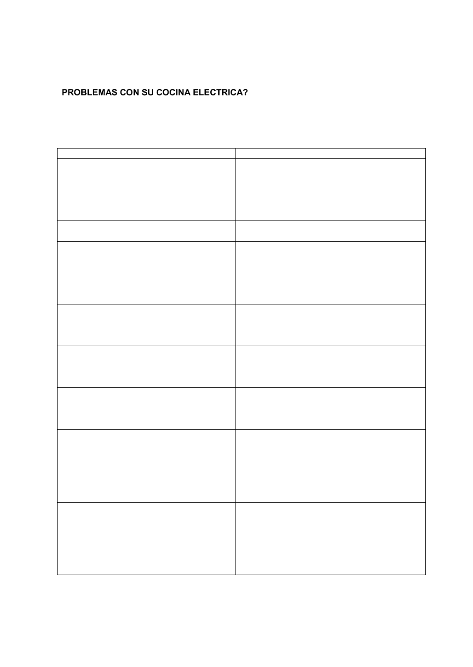 Avanti 20 Inch Electric Range Installation Guide User Manual | Page 39 / 68