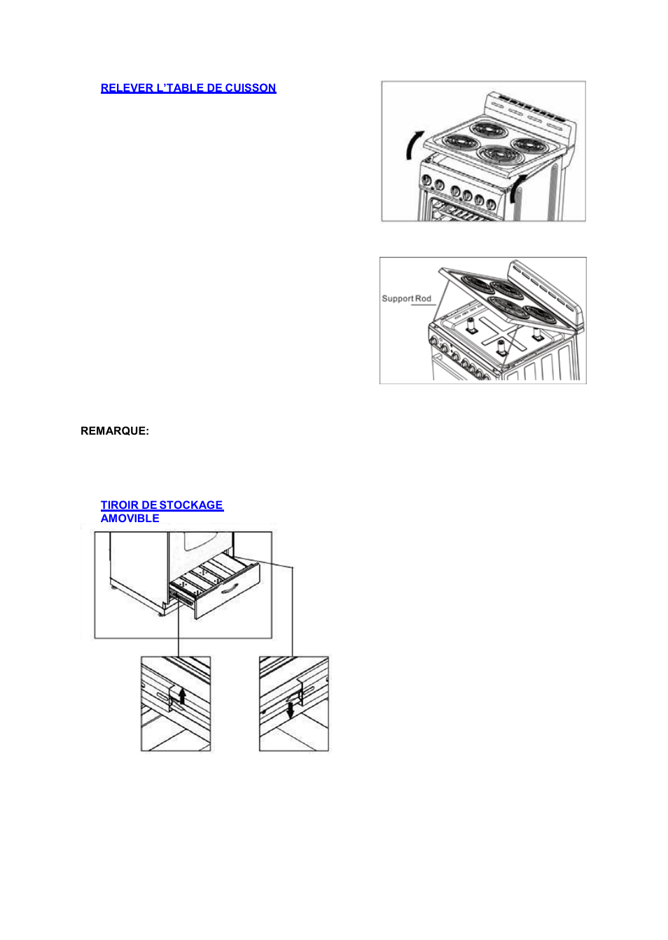 Avanti 20 Inch Electric Range Installation Guide User Manual | Page 61 / 68