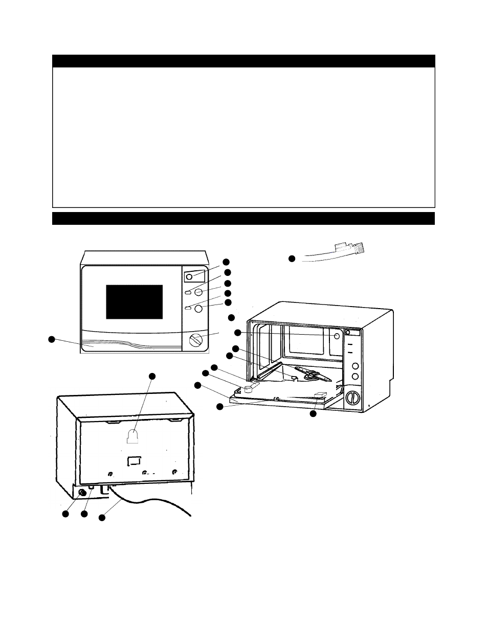 Índice identificatión de las piezas de la unidad, Vista por dentro, Vista desde atrás | Vista de frente | Danby DDW396W User Manual | Page 23 / 31