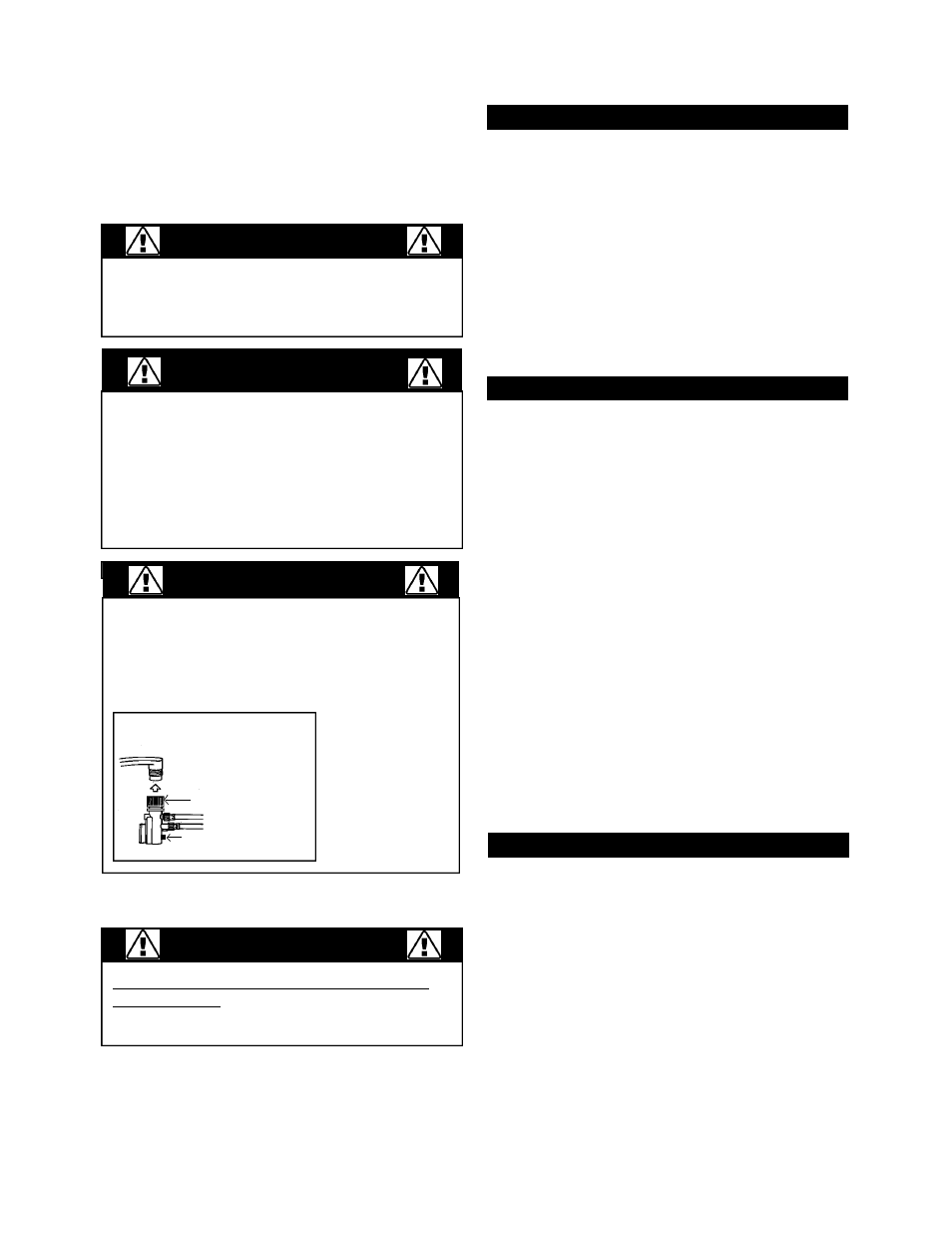Warning, Caution | Danby DDW396W User Manual | Page 9 / 31
