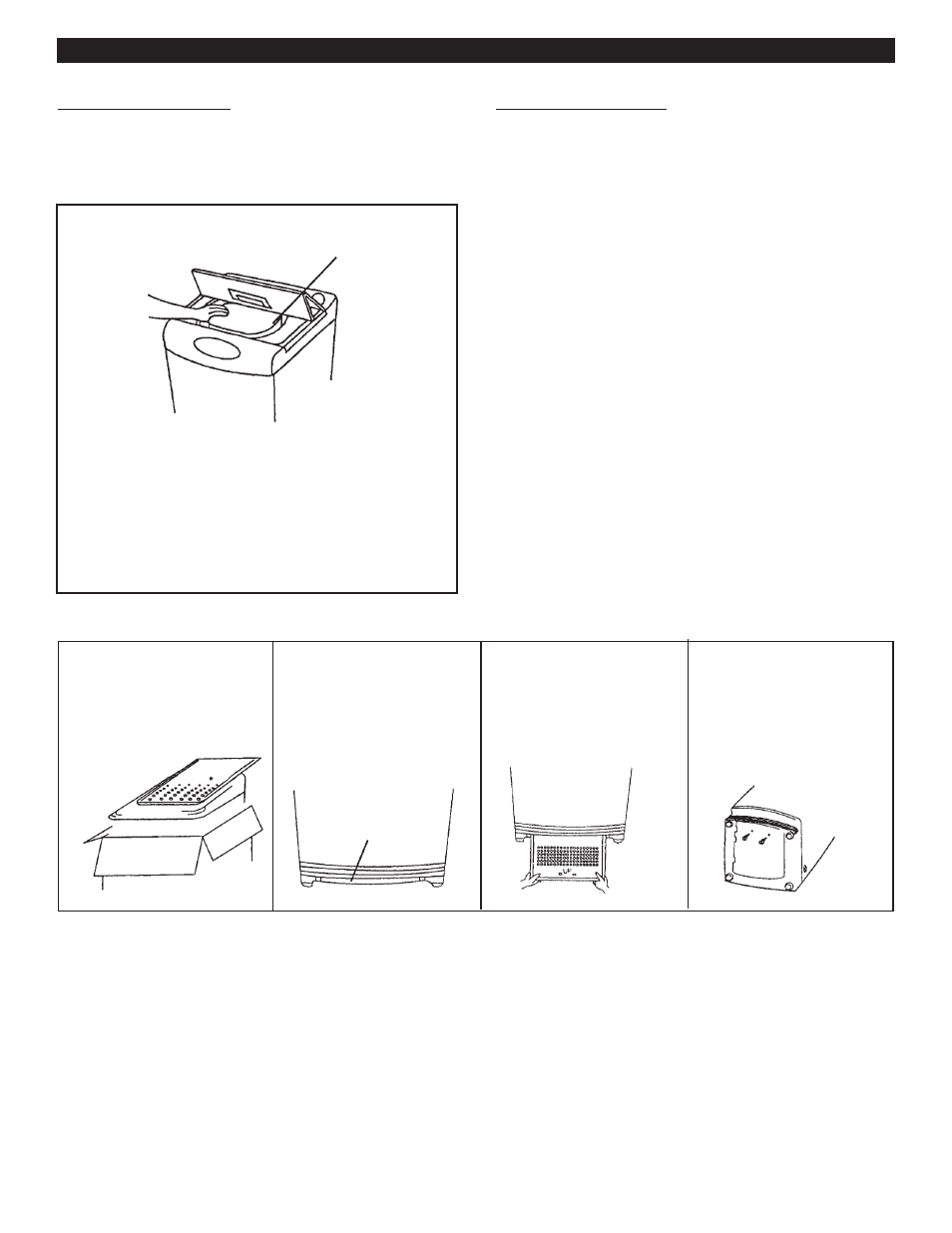 Première étape, Mise en garde | Danby DWM99W User Manual | Page 25 / 56