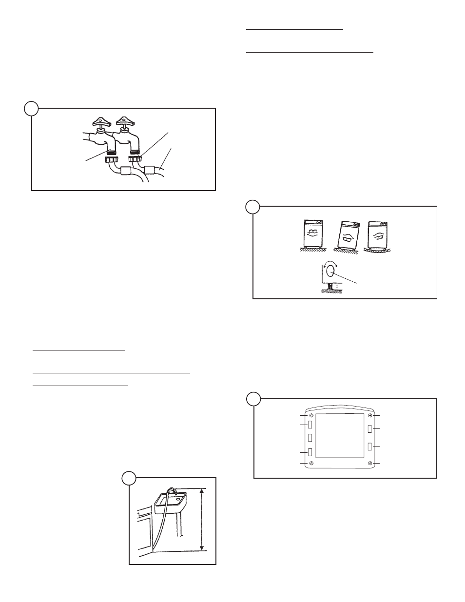 Quatrième étape : mise à niveau du lave-linge | Danby DWM99W User Manual | Page 28 / 56