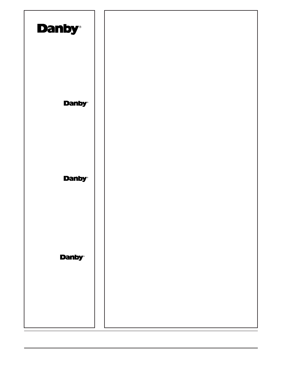 Dwm99w, Model • modèle | Danby DWM99W User Manual | Page 56 / 56