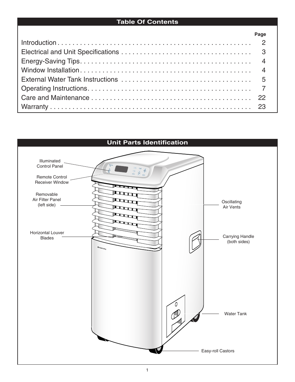 Danby SPAC8499 User Manual | Page 3 / 71