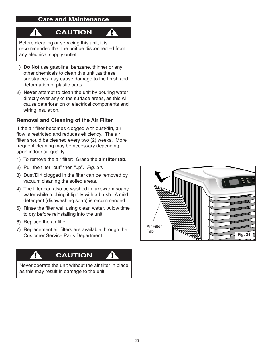 Danby SPAC8499 User Manual | Page 46 / 71