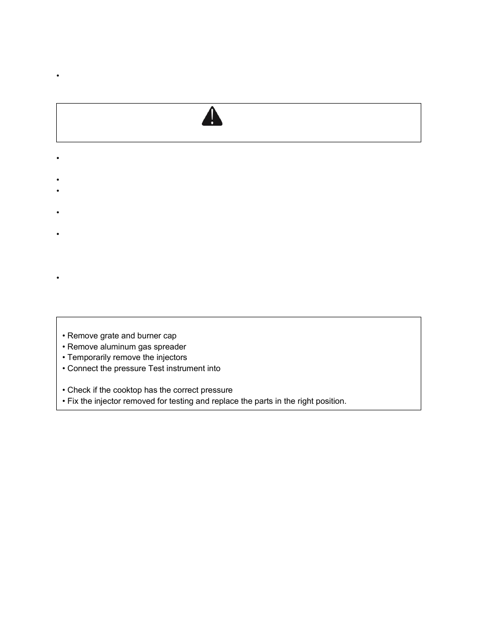 Warning | Summit 30 Inch Gas Cooktop Use and Care Manual User Manual | Page 10 / 40