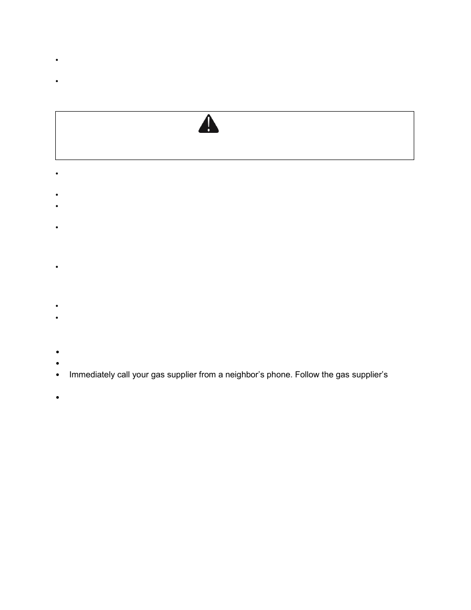 Warning | Summit 30 Inch Gas Cooktop Use and Care Manual User Manual | Page 5 / 40