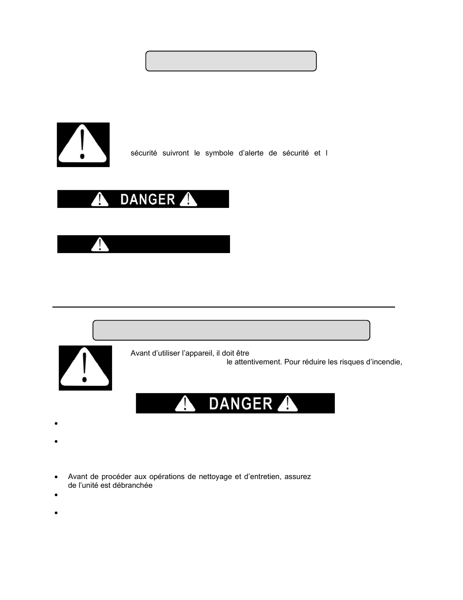 Mesures de sécurité importantes, Sécurité de l'appareil, Avertissement | Summit 24 Inch Electric Cooktop User & Care Manual User Manual | Page 17 / 28