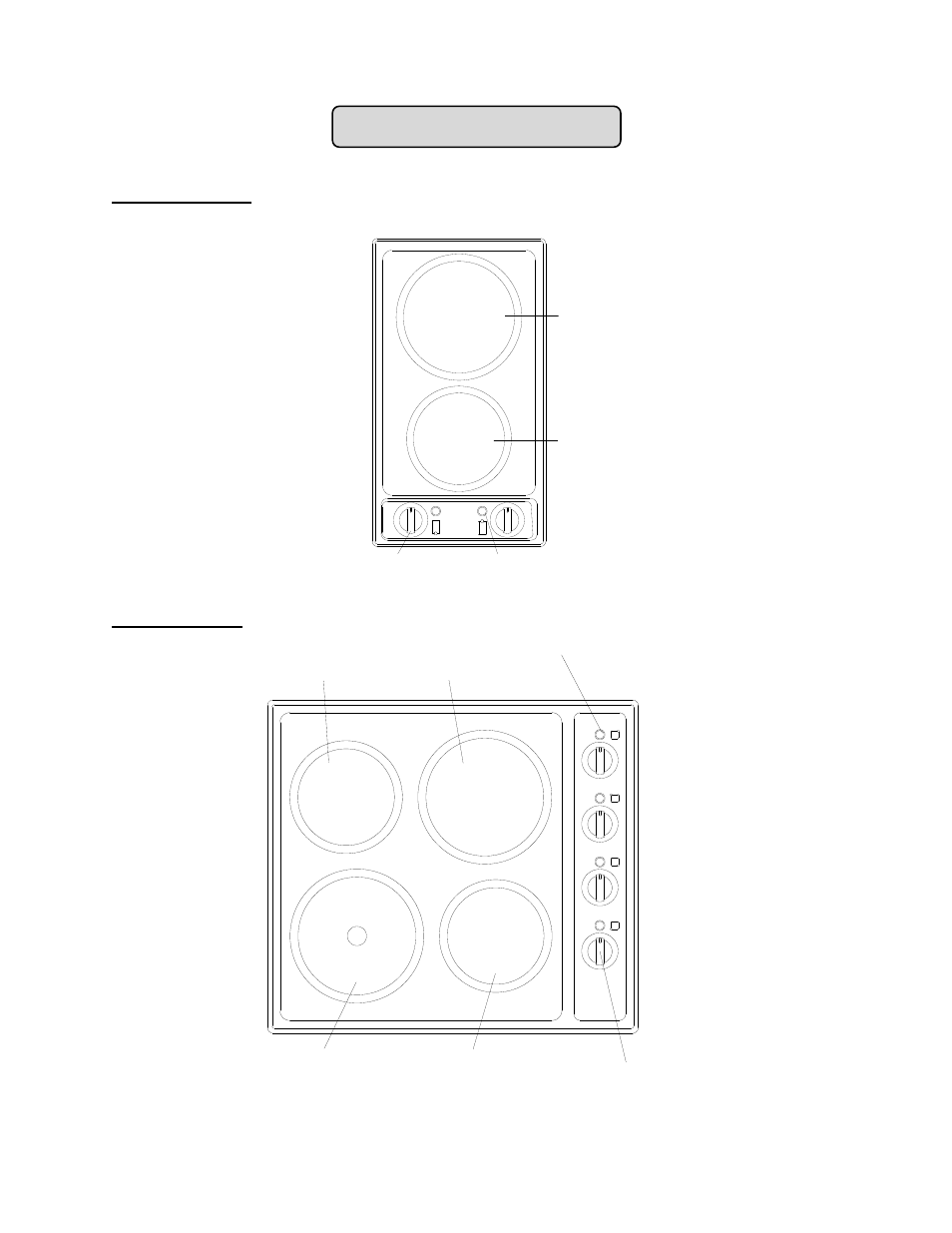 Location of parts | Summit 24 Inch Electric Cooktop User & Care Manual User Manual | Page 6 / 28