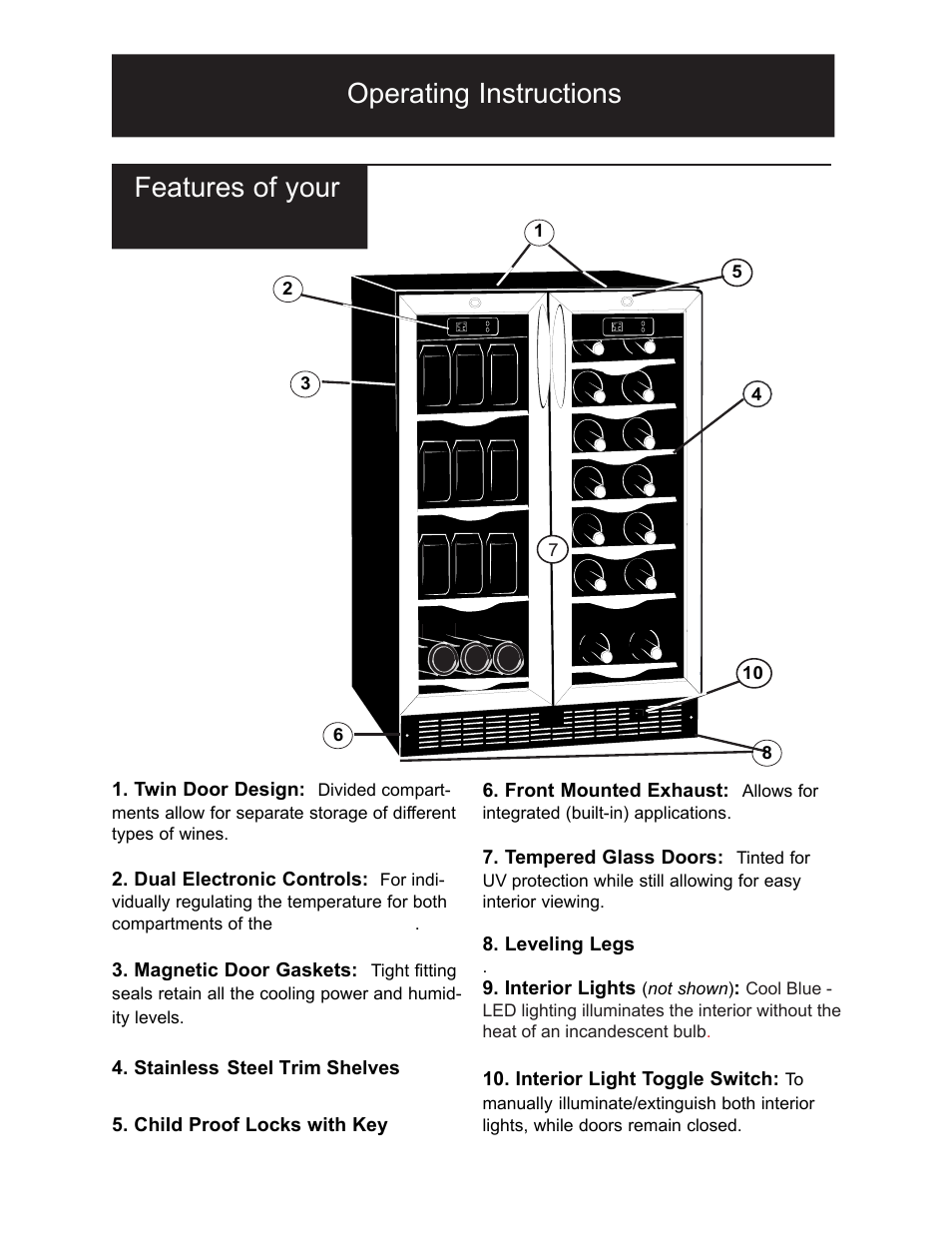 Danby DBC2760BLS User Manual | Page 6 / 35