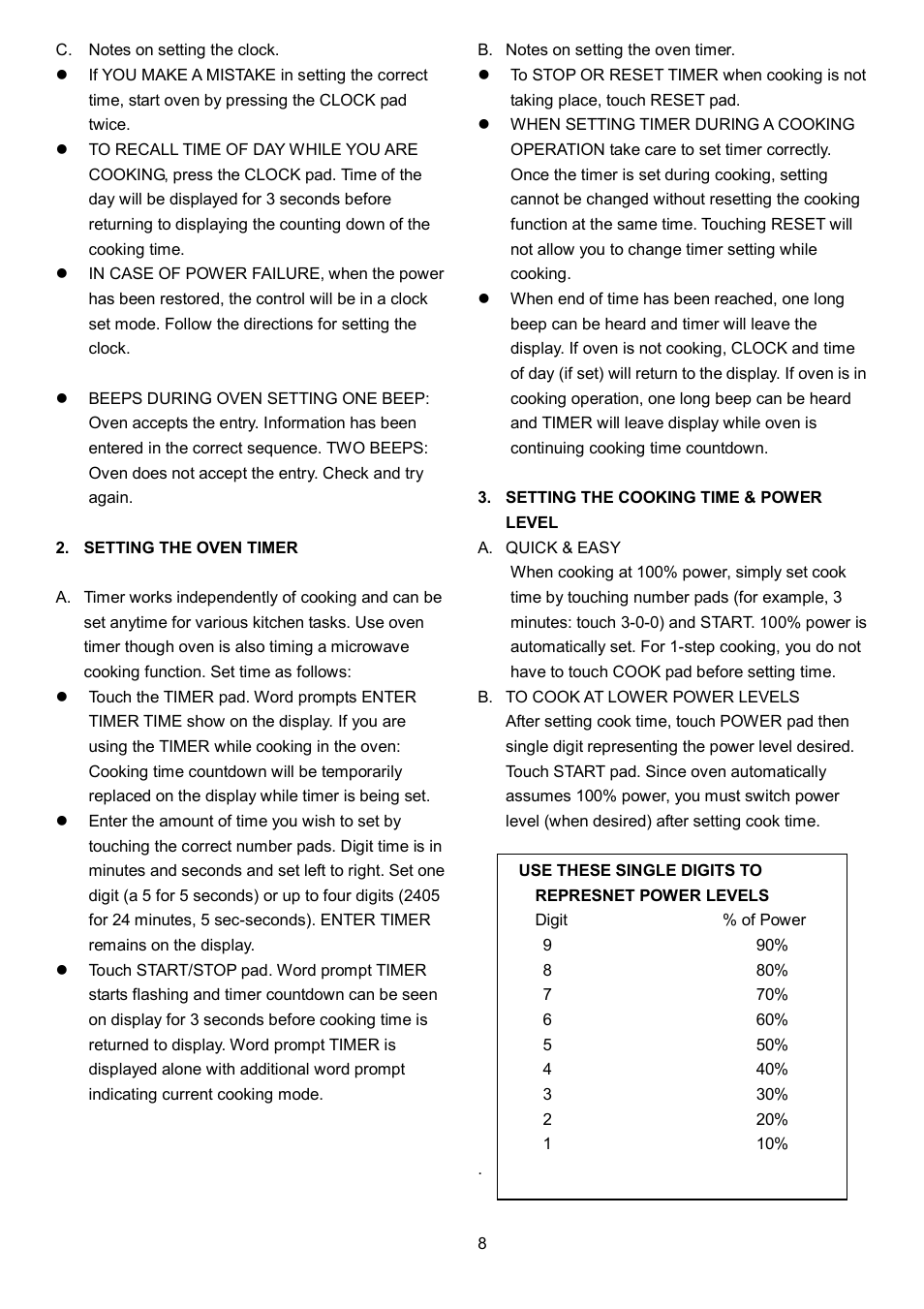Danby DMW1104BL User Manual | Page 11 / 52