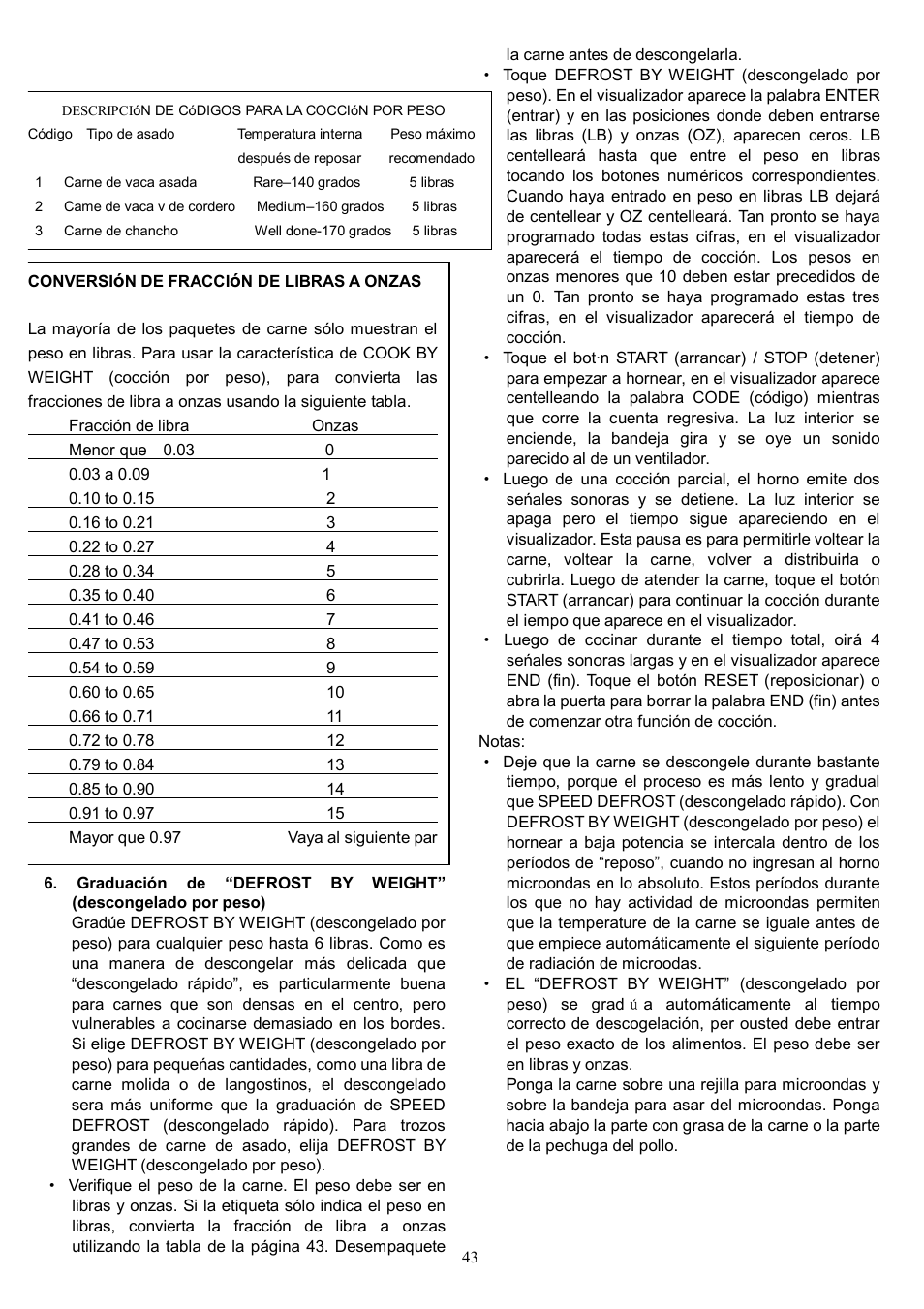 Danby DMW1104BL User Manual | Page 46 / 52