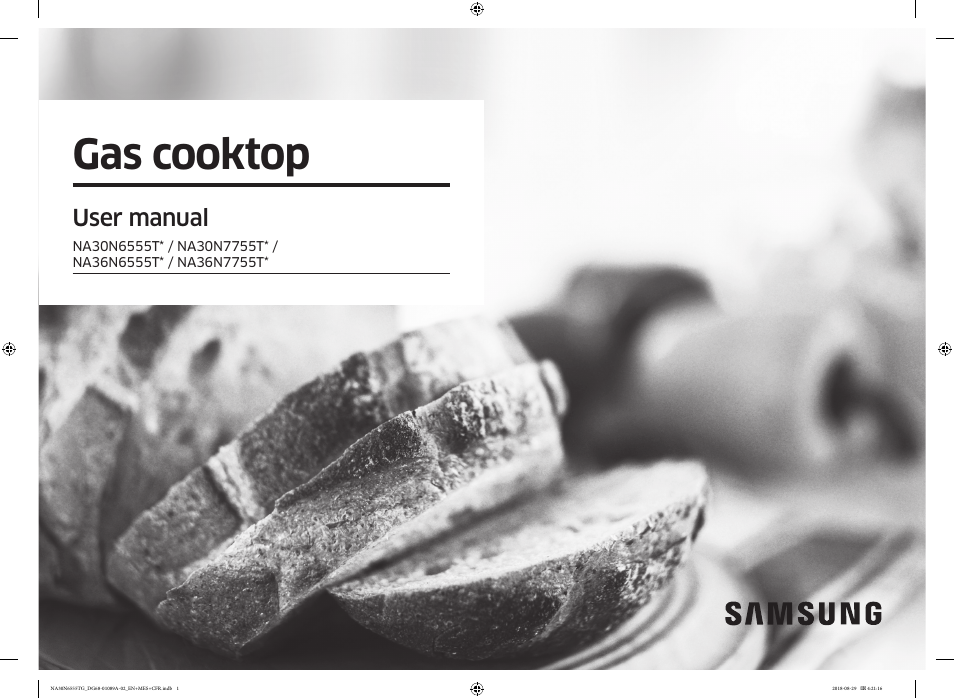 Samsung 36 Inch Gas Smart Cooktop Owner's Manual User Manual | 96 pages