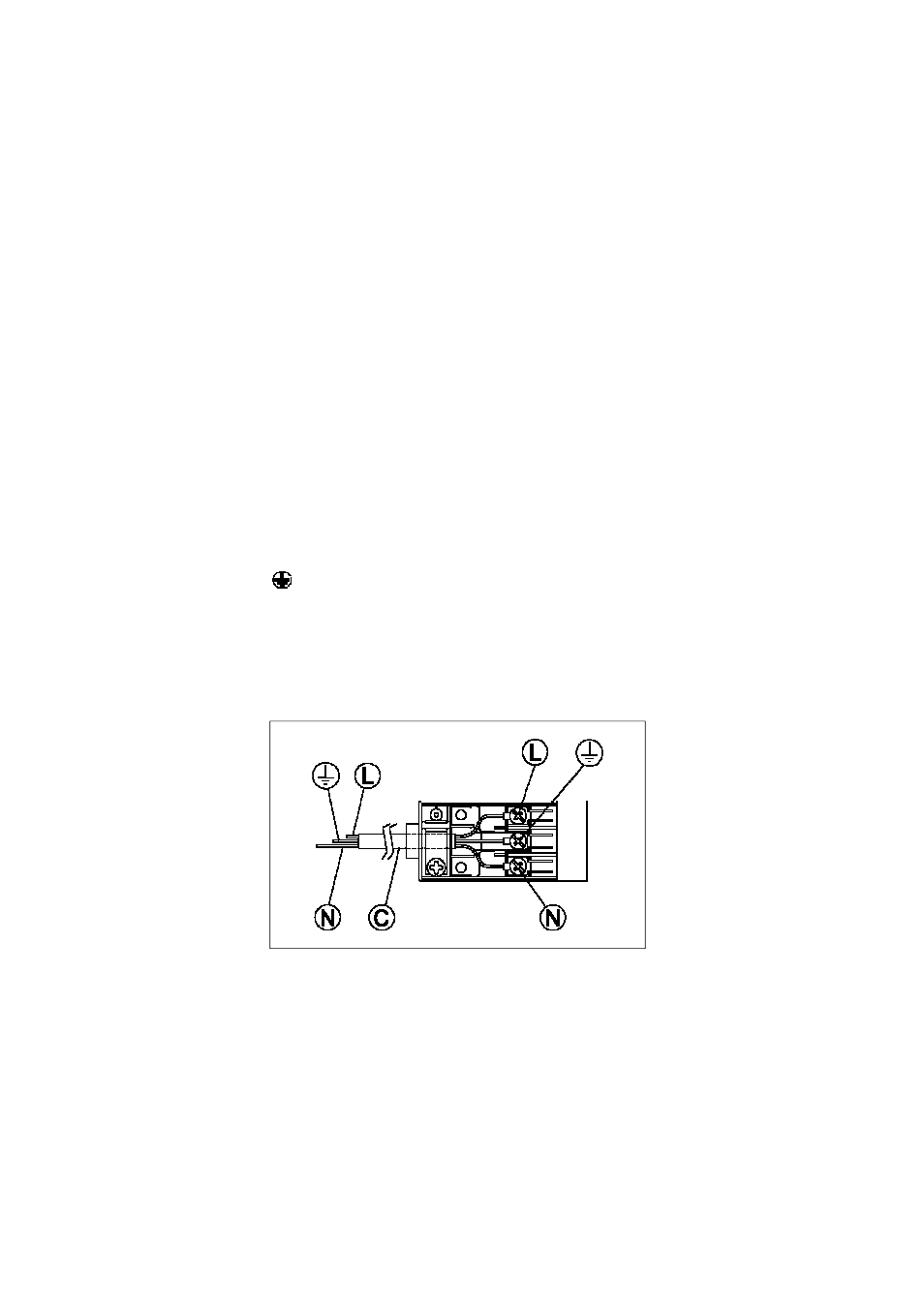 Symbole de masse = câble vert ou vert/jaune | Summit 30 Inch Gas Cooktop Use & Care Guide User Manual | Page 24 / 32