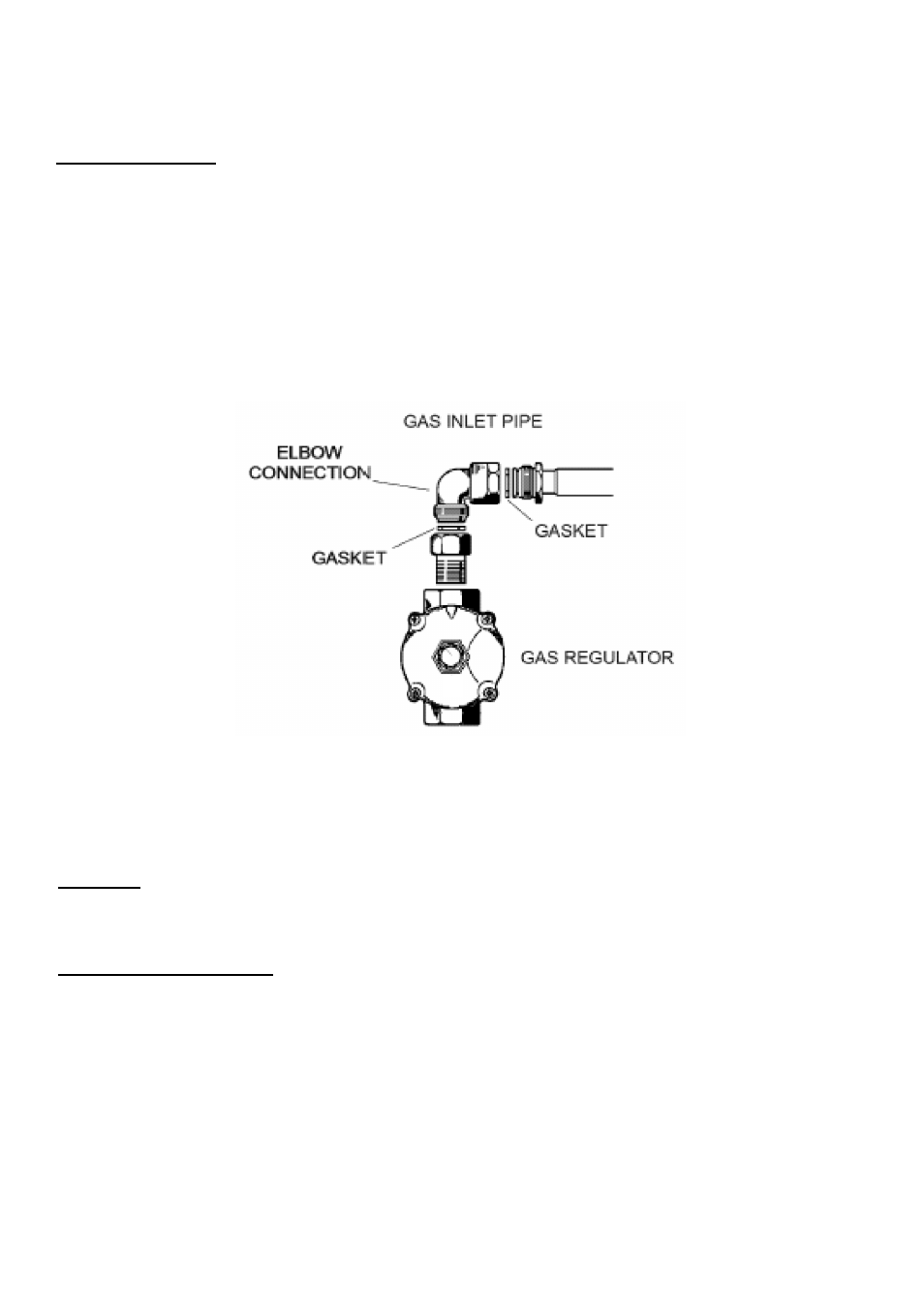Gas connection, Electrical connection | Summit 30 Inch Gas Cooktop Use & Care Guide User Manual | Page 7 / 32