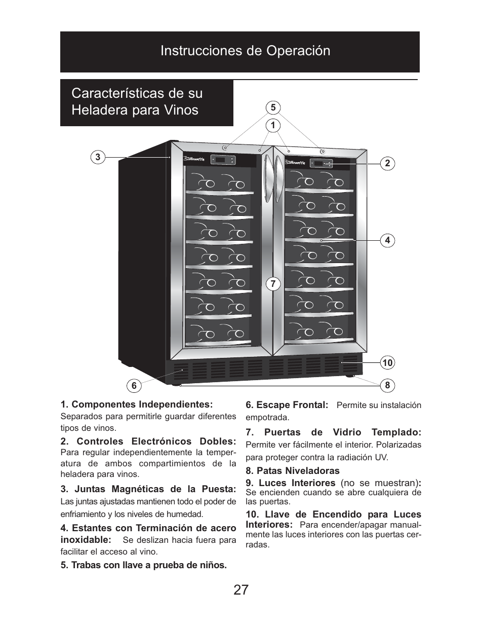 Danby DWC2727BLS User Manual | Page 28 / 34