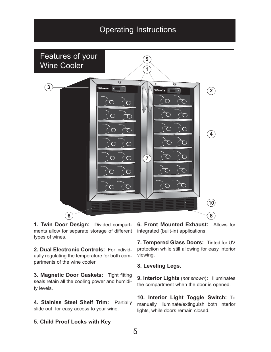 Danby DWC2727BLS User Manual | Page 6 / 34