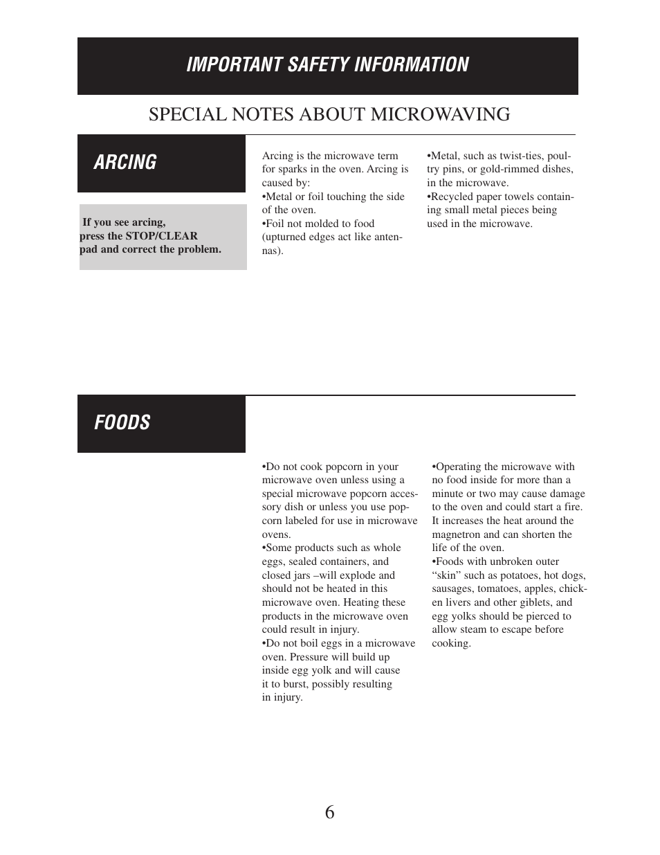 Danby DMW162BL-OTR User Manual | Page 7 / 39