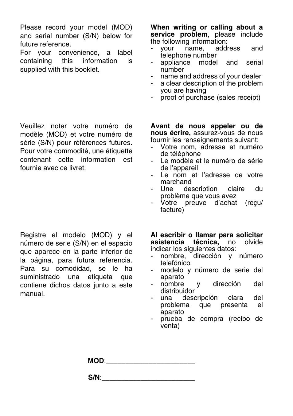 Smeg Classic Design 36 Inch Gas Cooktop Warranty User Manual | Page 2 / 8