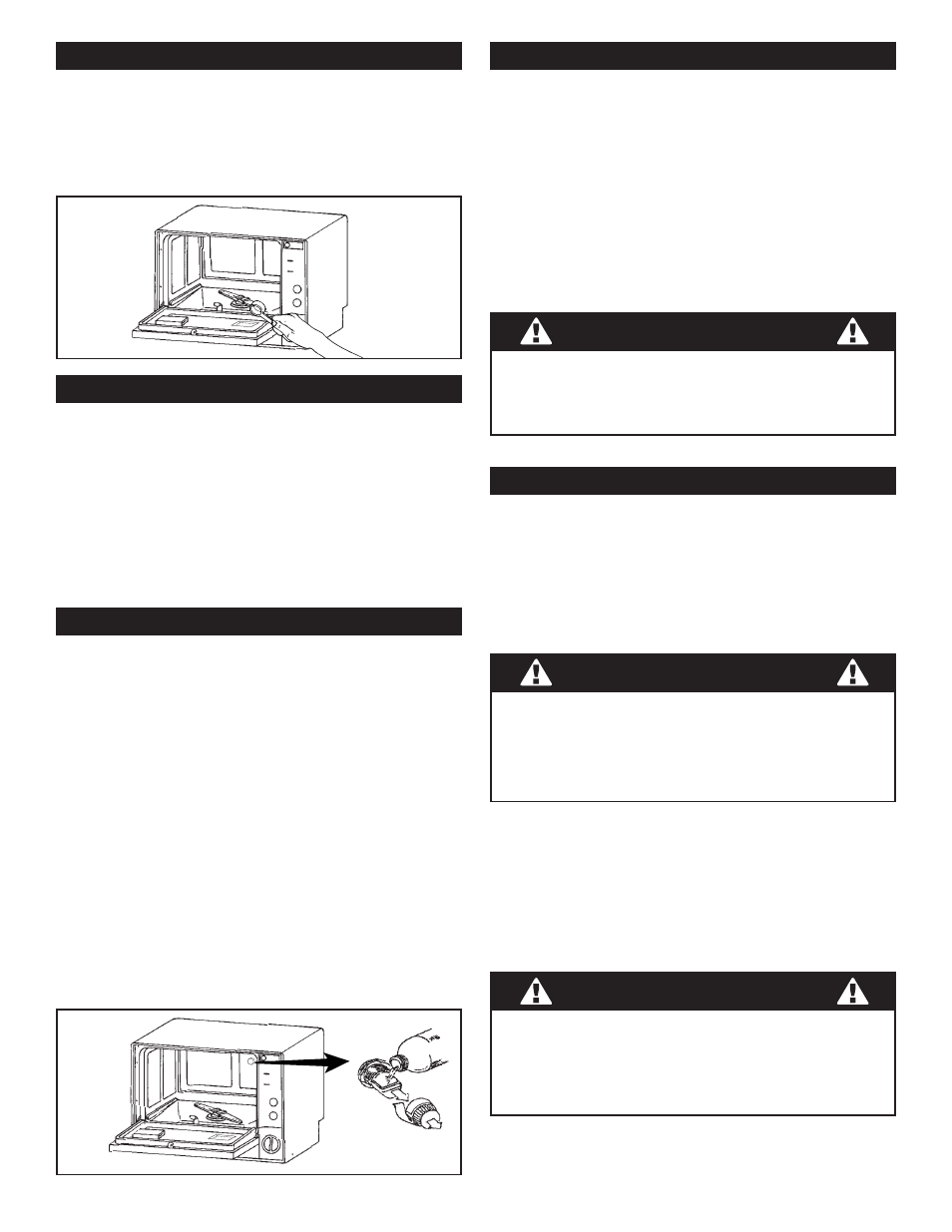 Important, Caution, Warning | Danby DDW399W User Manual | Page 6 / 25