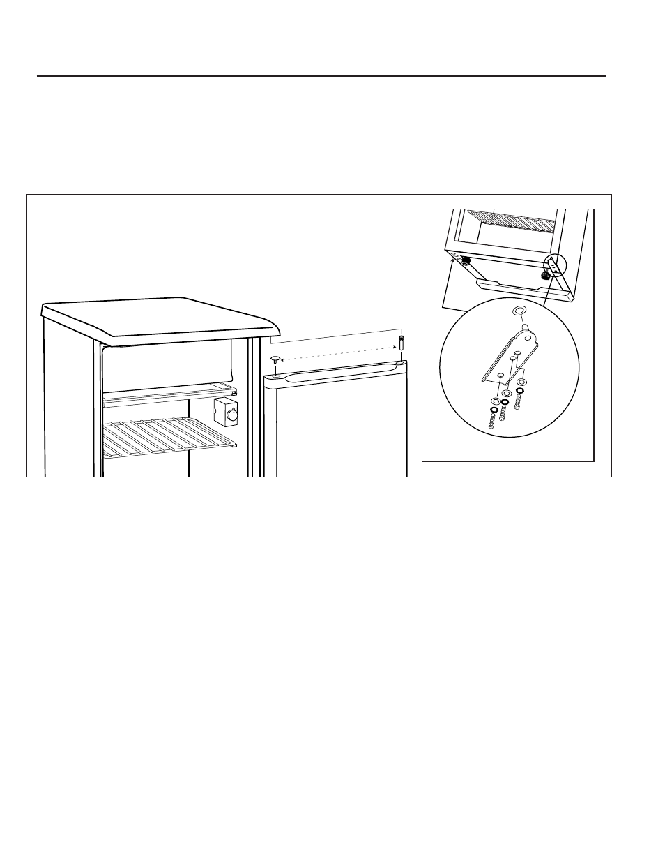 Changement de direction de l’ouverture de porte | Danby DAR194W User Manual | Page 21 / 35