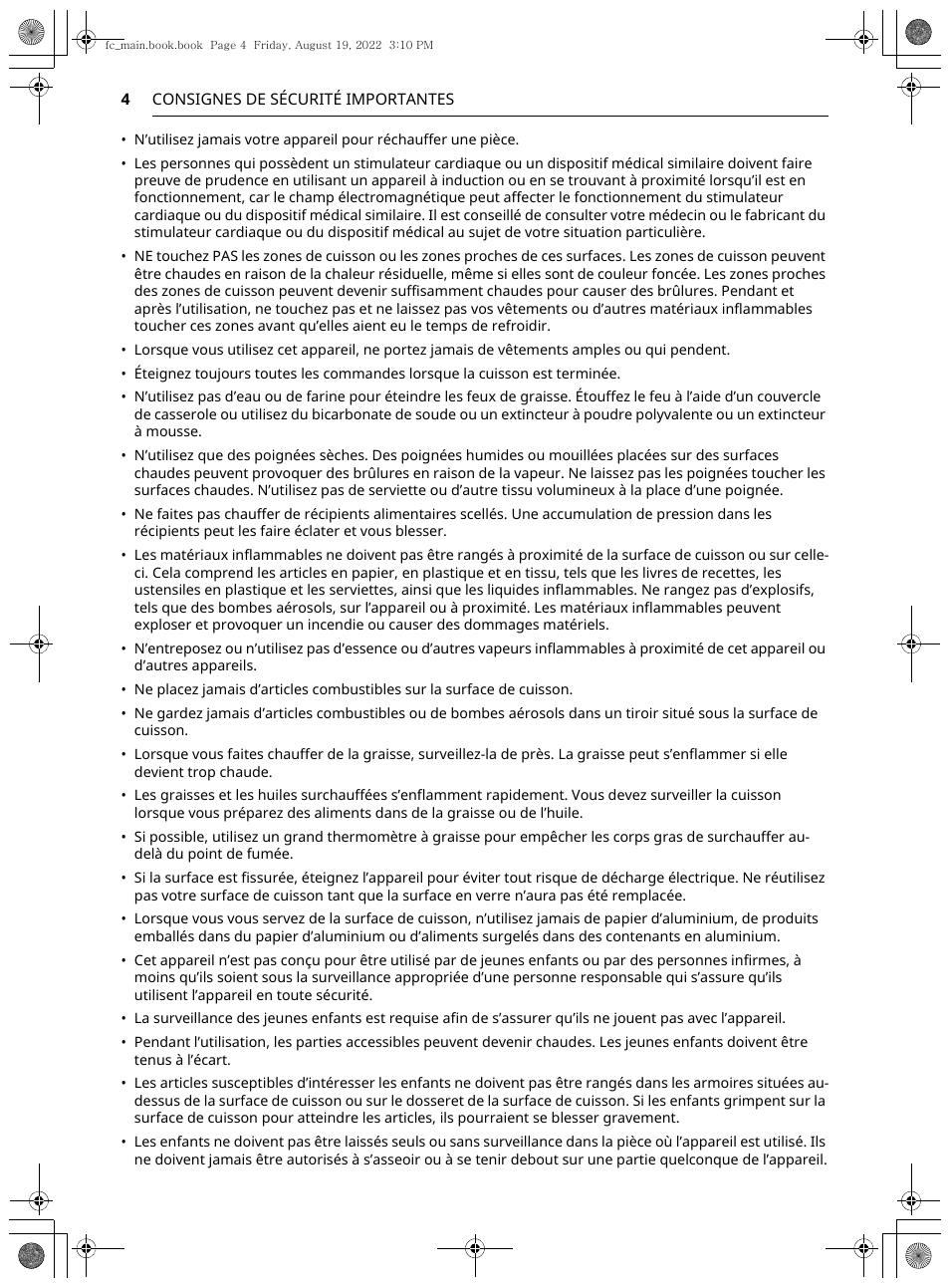 LG Studio 36 Inch Induction Cooktop Owners Guide User Manual | Page 102 / 148