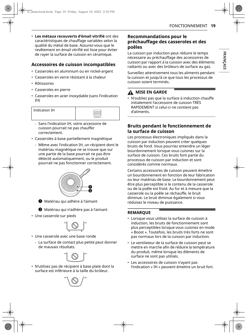 LG Studio 36 Inch Induction Cooktop Owners Guide User Manual | Page 117 / 148