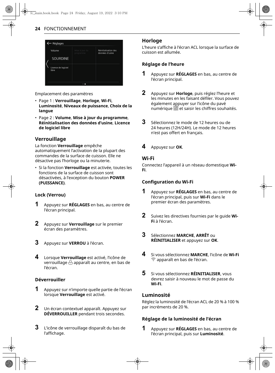 LG Studio 36 Inch Induction Cooktop Owners Guide User Manual | Page 122 / 148