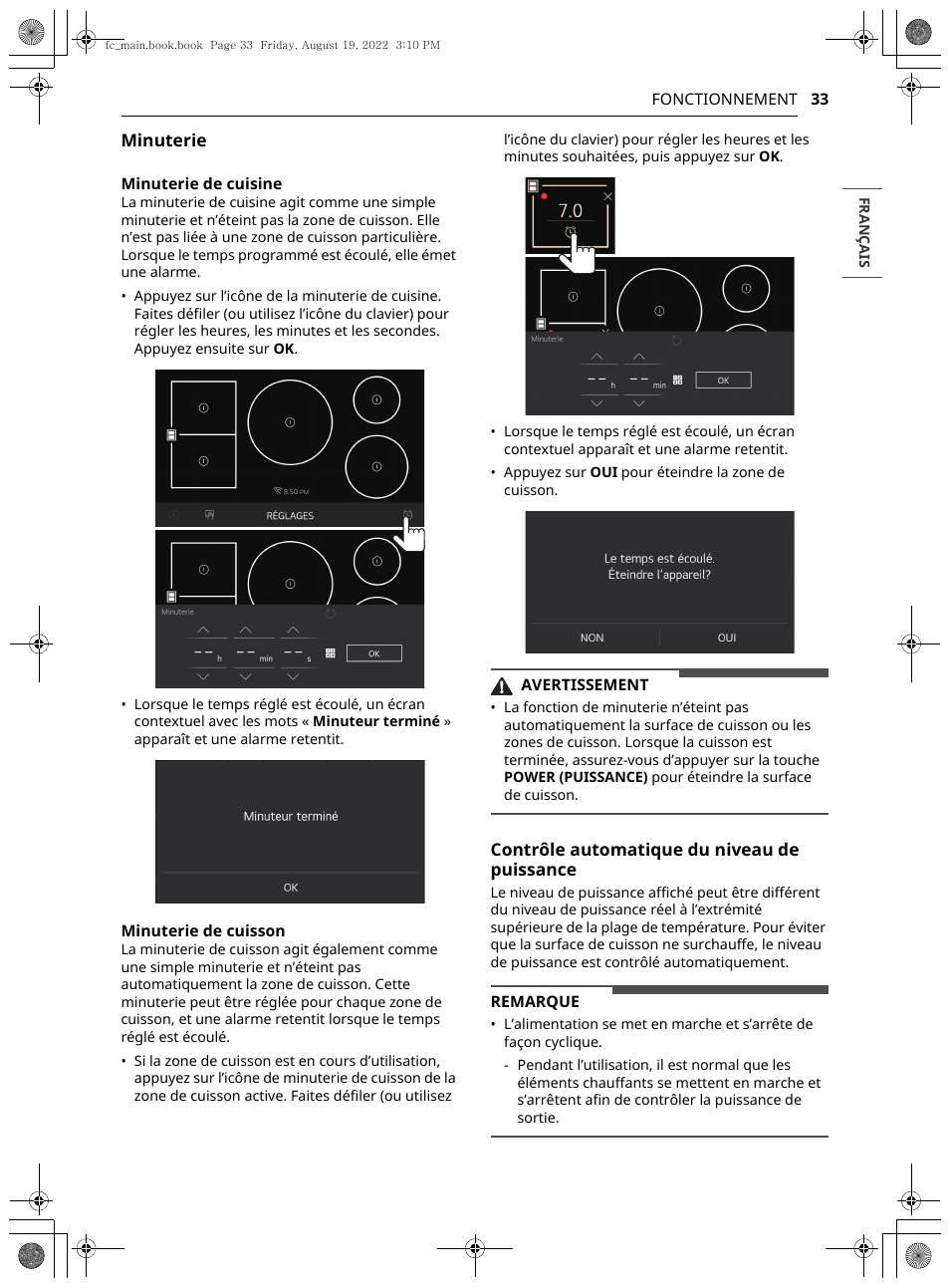 LG Studio 36 Inch Induction Cooktop Owners Guide User Manual | Page 131 / 148