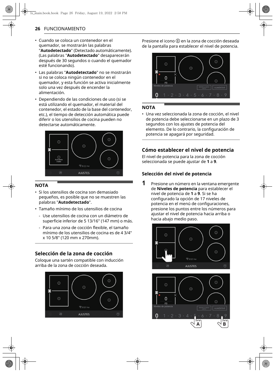 LG Studio 36 Inch Induction Cooktop Owners Guide User Manual | Page 74 / 148