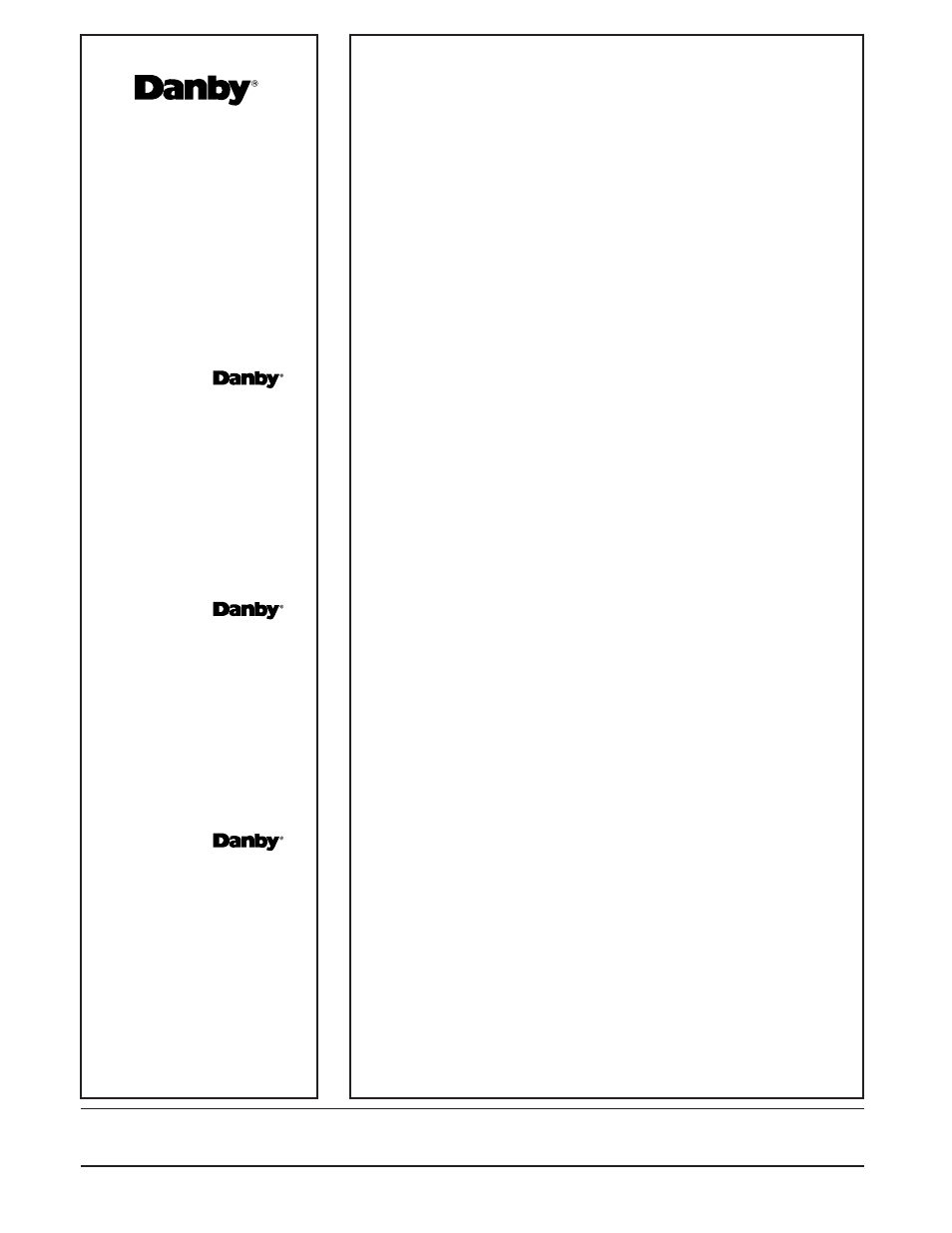 Dmw902w, Model • modèle • modelo | Danby DMW902W User Manual | Page 51 / 51