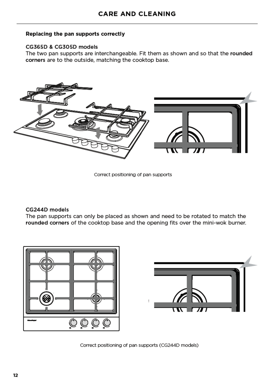 Fisher & Paykel Series 7 Contemporary Series 30 Inch Gas Cooktop User Guide User Manual | Page 14 / 38