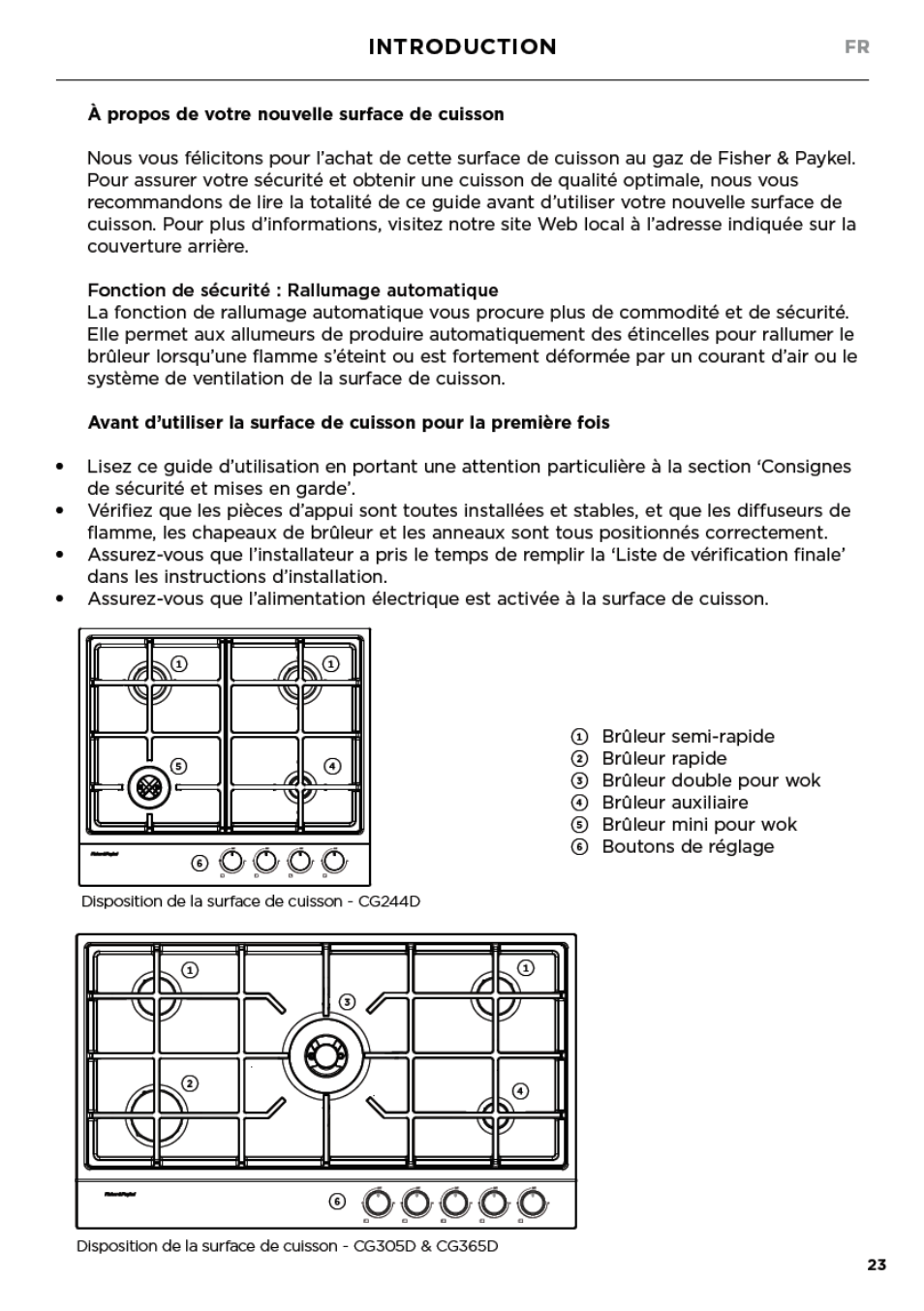 Fisher & Paykel Series 7 Contemporary Series 30 Inch Gas Cooktop User Guide User Manual | Page 25 / 38