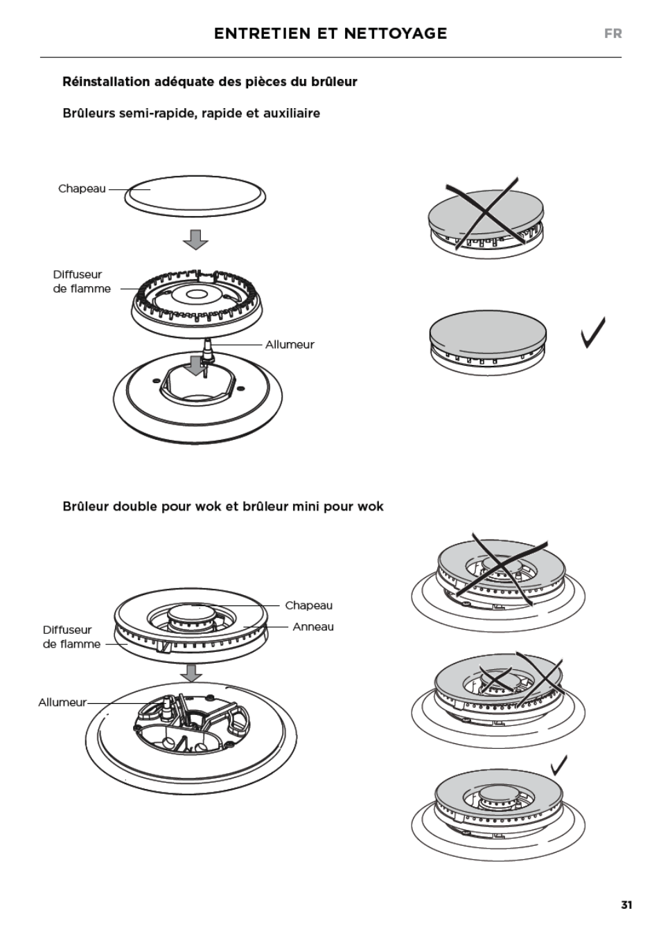 Fisher & Paykel Series 7 Contemporary Series 30 Inch Gas Cooktop User Guide User Manual | Page 33 / 38