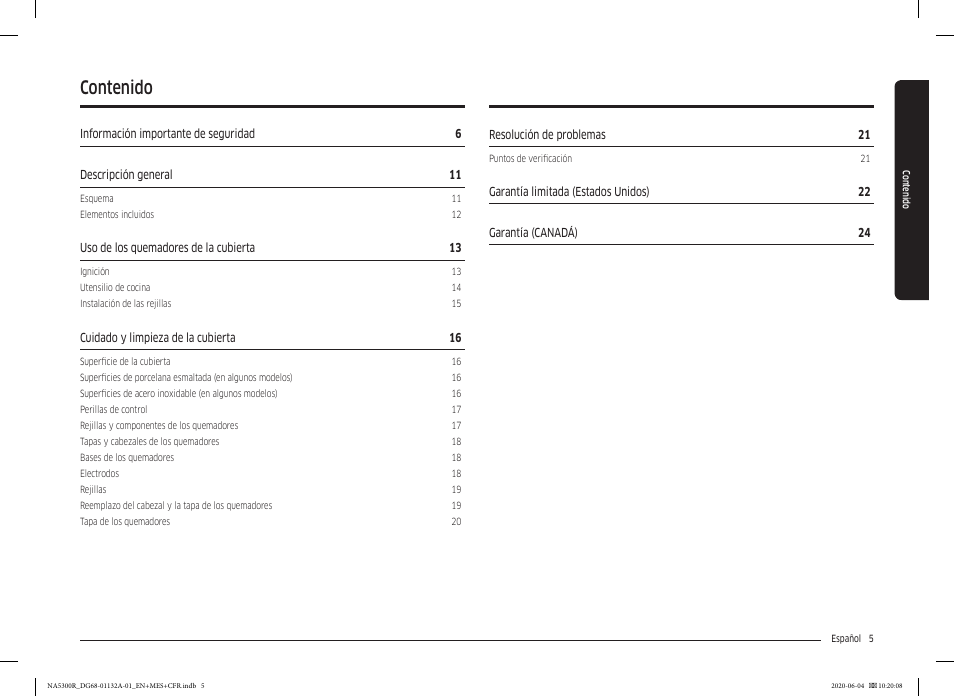 Samsung 36 Inch Gas Cooktop User Manual User Manual | Page 33 / 84
