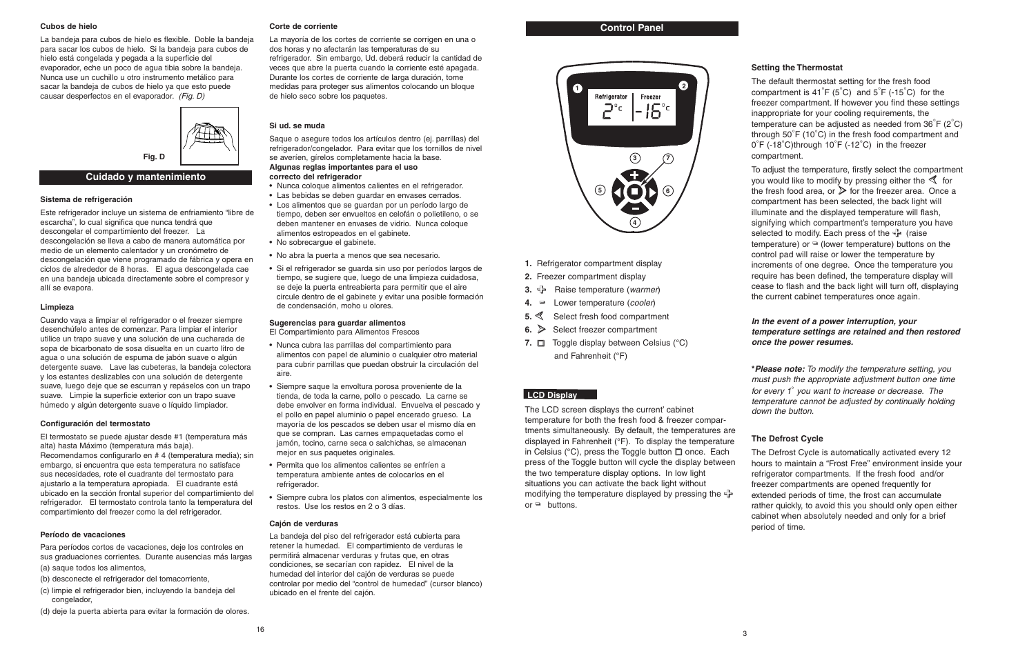 Danby DFF1044W/BLS User Manual | Page 5 / 12