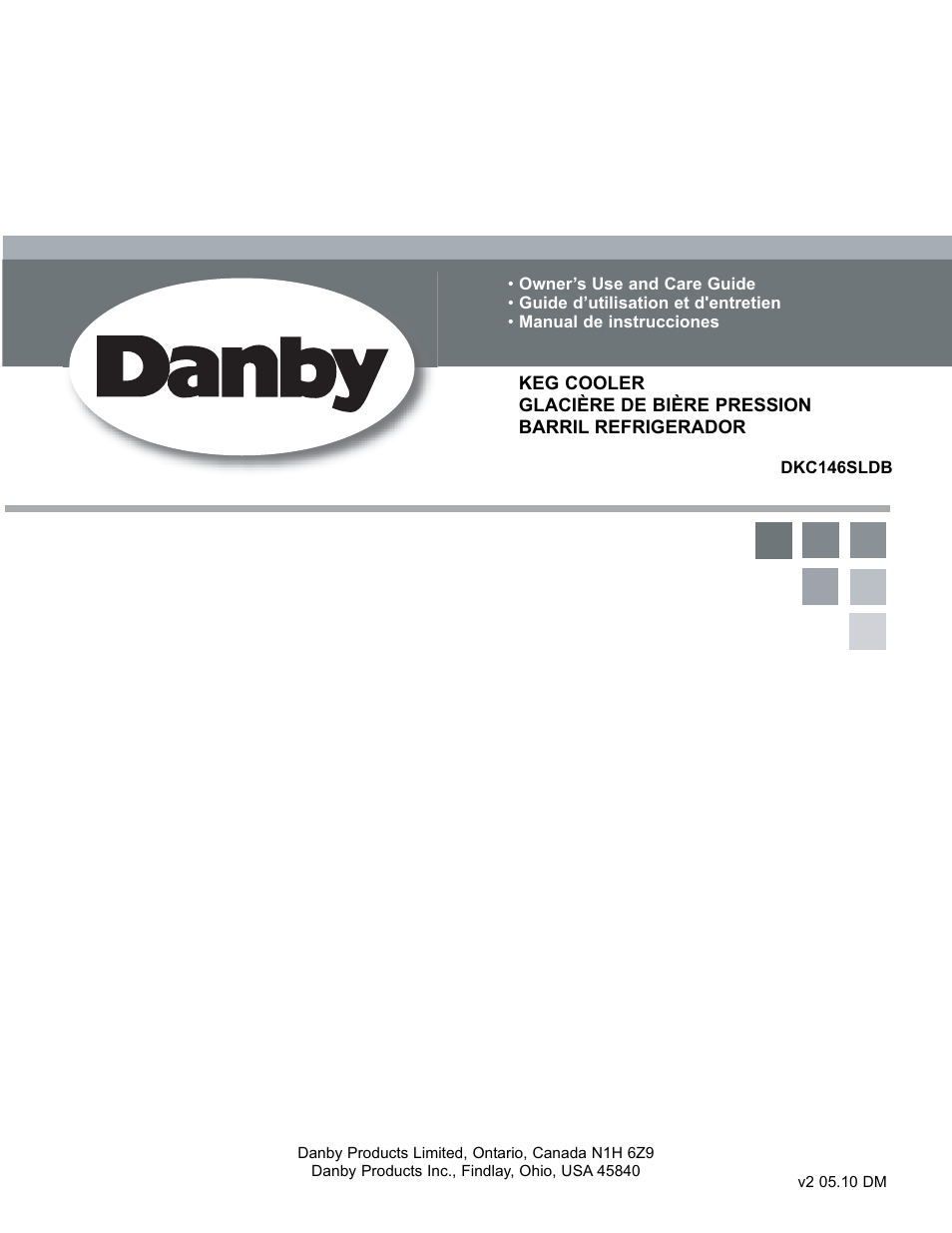 Danby DKC146SLDB User Manual | 45 pages