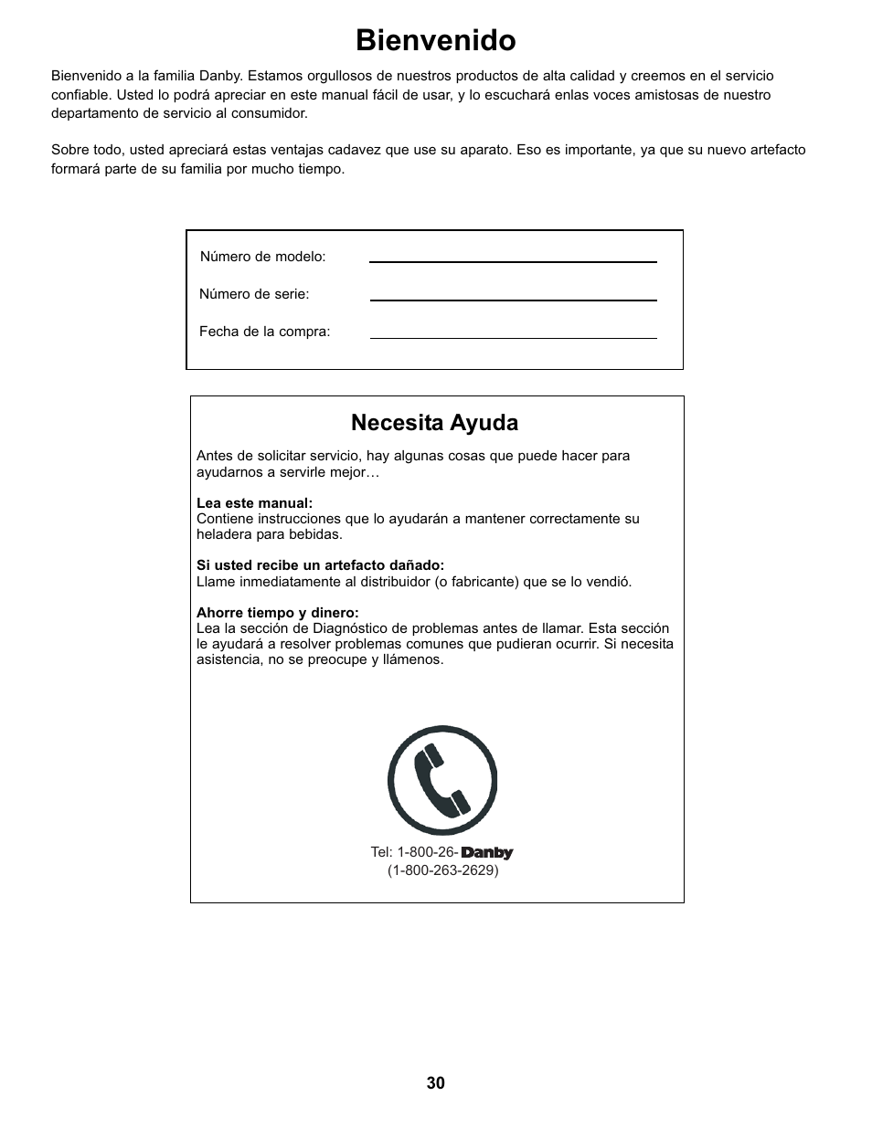 Bienvenido, Necesita ayuda | Danby DKC146SLDB User Manual | Page 31 / 45