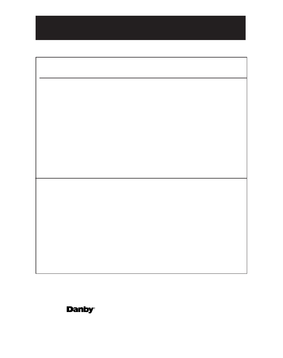 Before you call for service | Danby dim1524w User Manual | Page 26 / 40