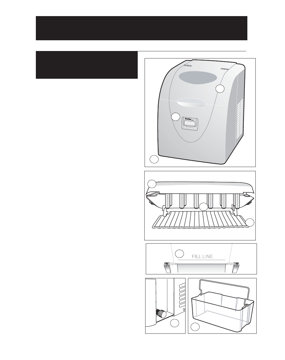 Intérieur accessoires, Extérieur | Danby dim1524w User Manual | Page 38 / 40