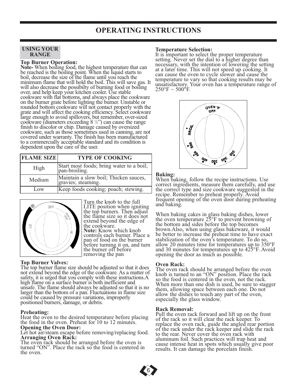 Operating instructions | Danby DR2009WGLP User Manual | Page 7 / 35