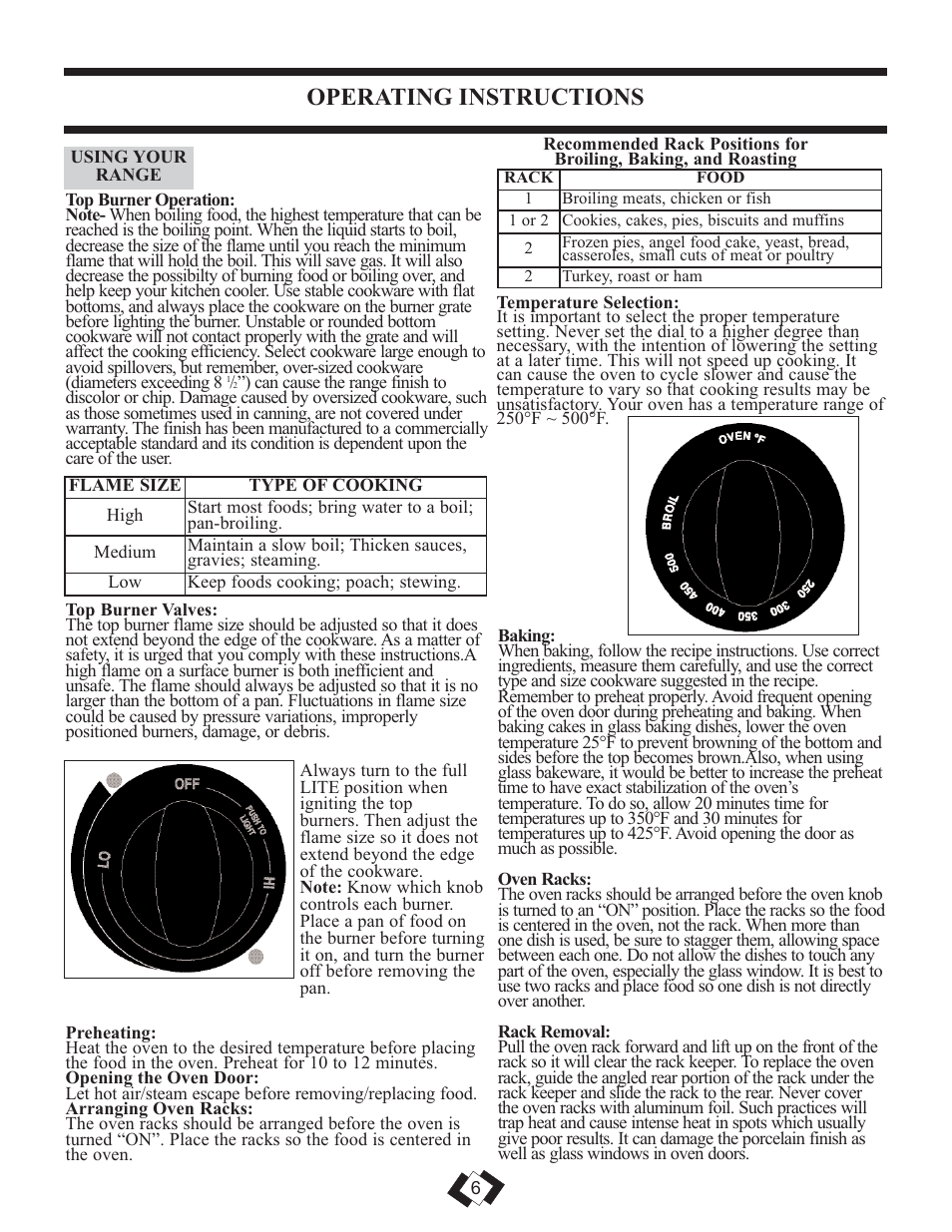 Operating instructions | Danby DR299BLSGLP User Manual | Page 7 / 35