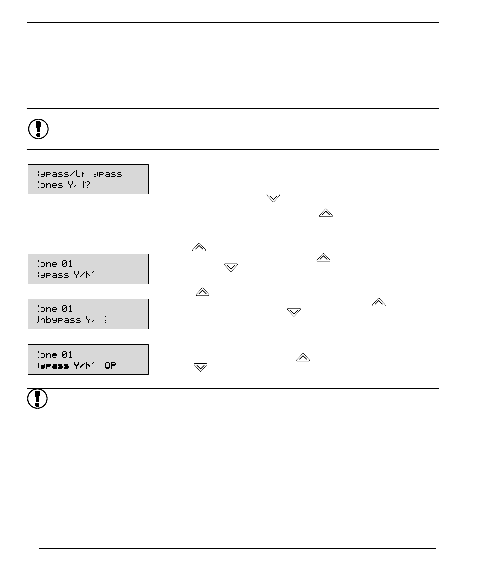 6 bypassing zones, Bypassing zones, 6bypassing zones | DSC WLS900 User Manual | Page 12 / 28