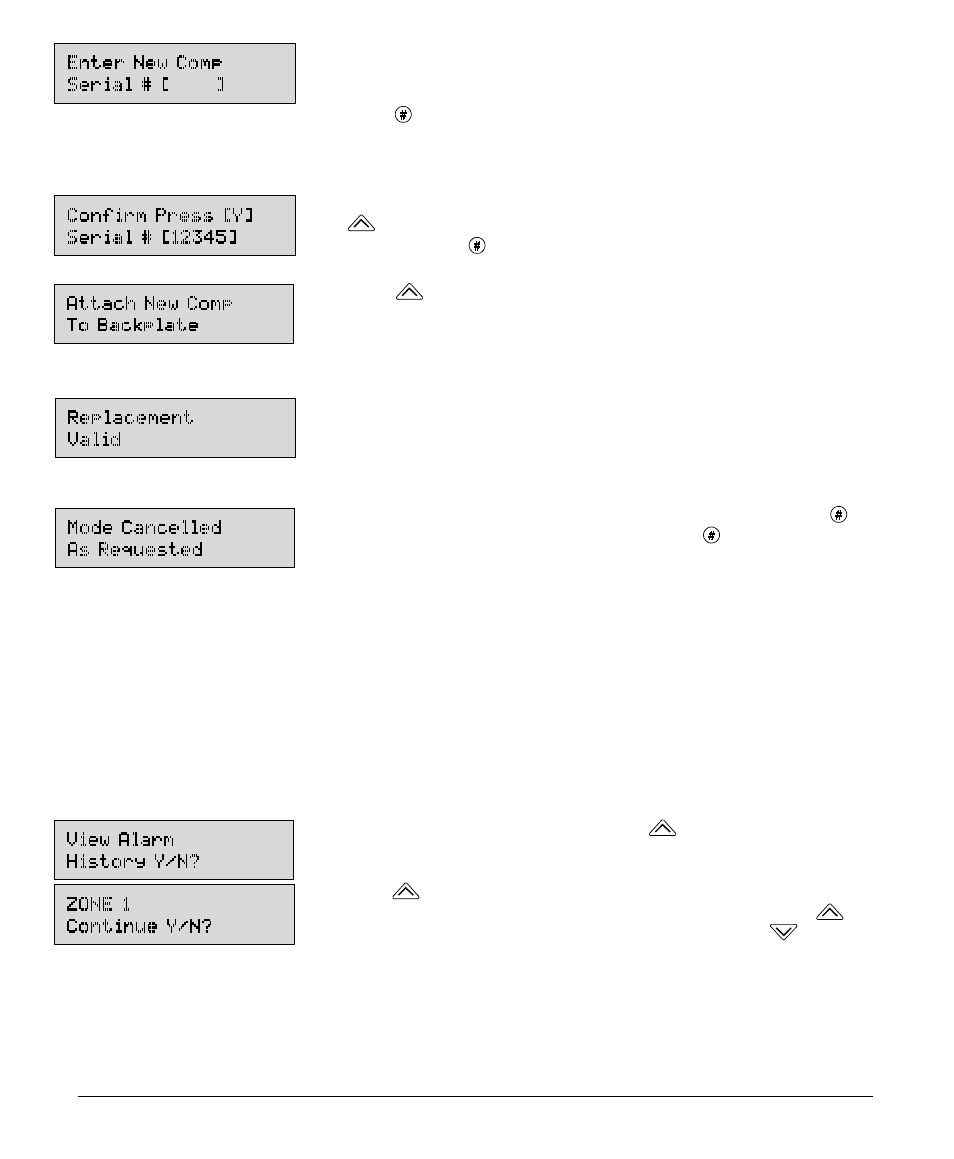7e - alarm history, 7f - walk testing your system | DSC WLS900 User Manual | Page 16 / 28