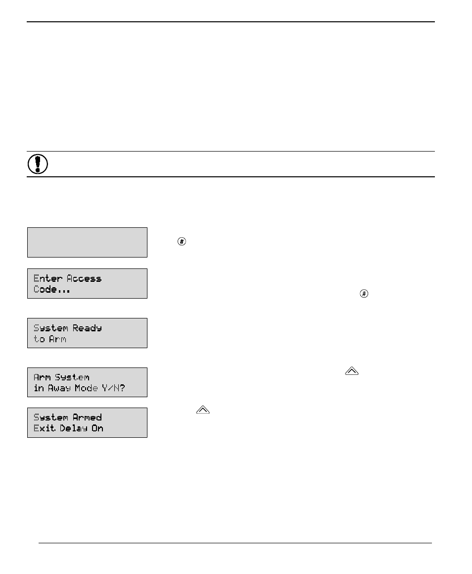 3 arming the system, 3a - arming levels, 3b - away arming | 3c - improper arming warning, Arming the system, 3arming the system | DSC WLS900 User Manual | Page 4 / 28