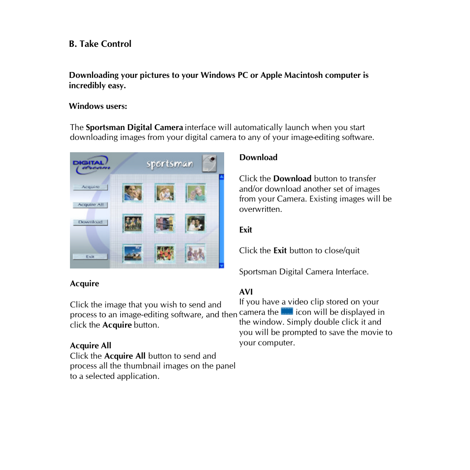 Digital Dream sportsman User Manual | Page 31 / 34