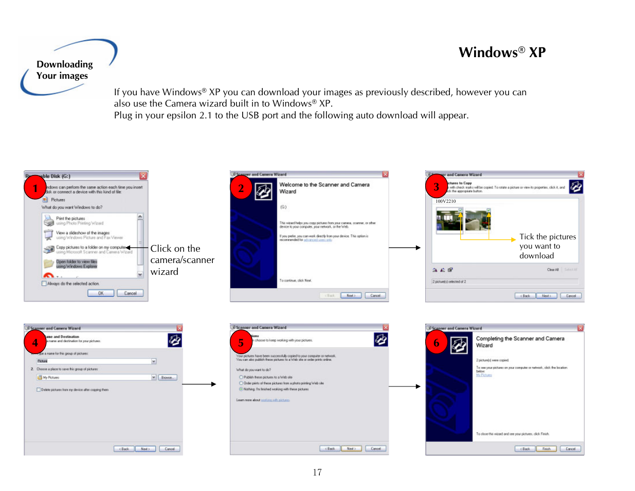 Windows® xp | Digital Dream epsilon 2.1 User Manual | Page 17 / 20