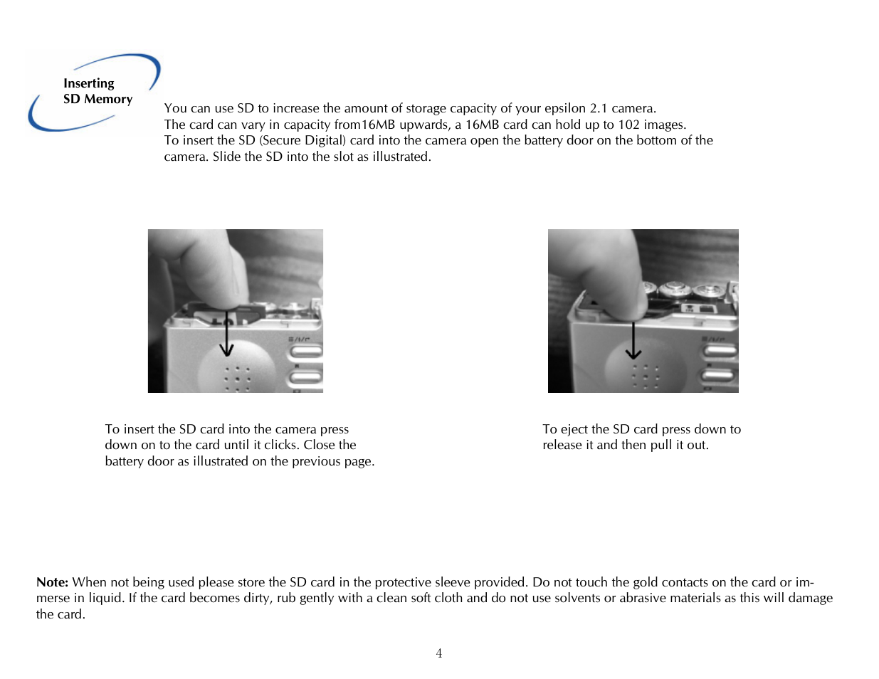 Digital Dream epsilon 2.1 User Manual | Page 4 / 20