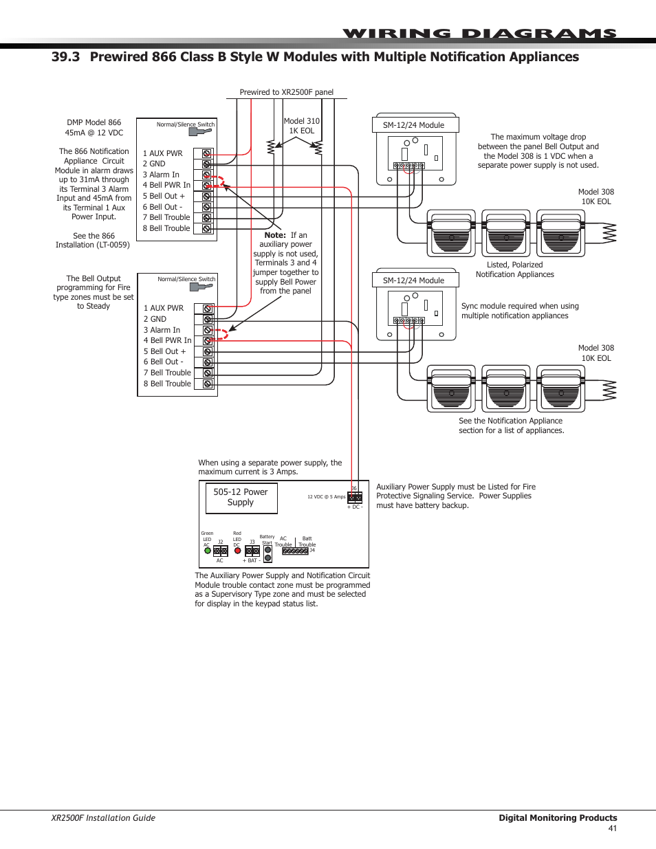 DMP Electronics XR2500F User Manual | Page 49 / 60
